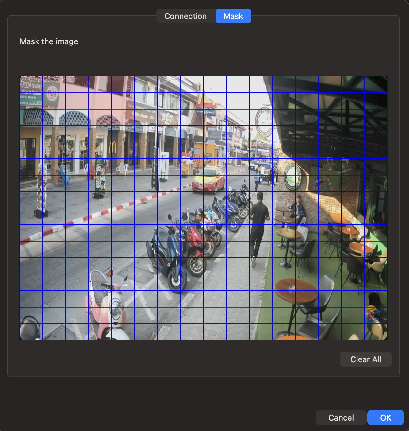 Motion Detection RTSP ONVIF H264 H265 HEVC